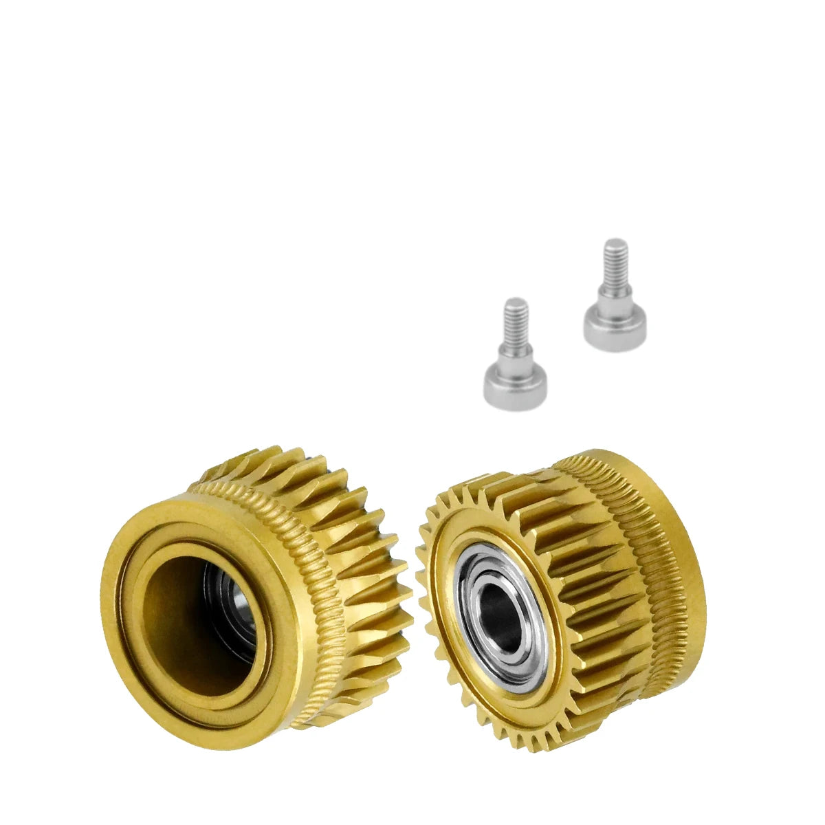 CR K1C Extruder K1 Gear All Metal Filament Drive Gear for Creality K1 Max Extruder Nickel Plated DLC Coating High Hardness Wear