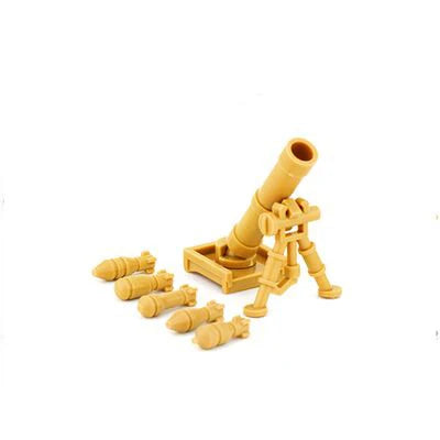 WW2 Military Building Blocks Solider Figures Gifts Weapons Machine Guns Equipments Accessories RPG MK19 Gatling NSV Mortar MOC