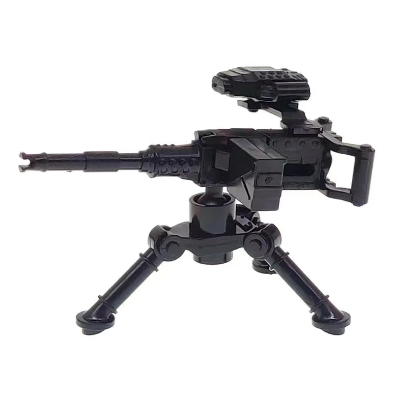 WW2 Military Building Blocks Solider Figures Gifts Weapons Machine Guns Equipments Accessories RPG MK19 Gatling NSV Mortar MOC