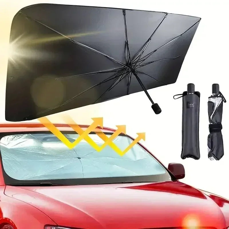 Car Sunshade Umbrella Car Front Window Sunshade Cover Car Sunshade Cover Car Windshield Protection Accessories