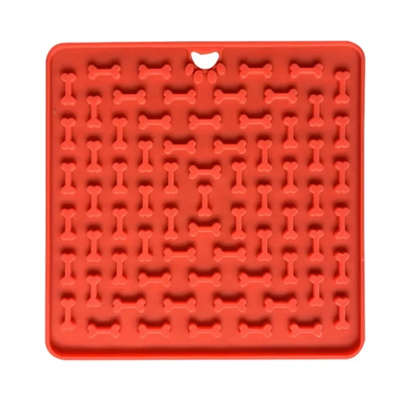 Silicone licking pad for cats and dogs, slow feeding pad for food grade pets, slow feeding pad With suction cups